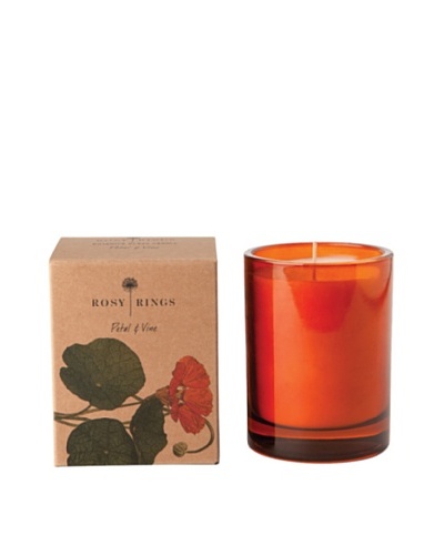 Rosy Rings Botanical Glass Candle, Petal & VineAs You See