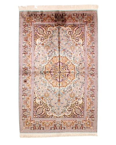 Roubini Srinagar Silk Fine Rug, Multi, 6' 2 x 3' 11