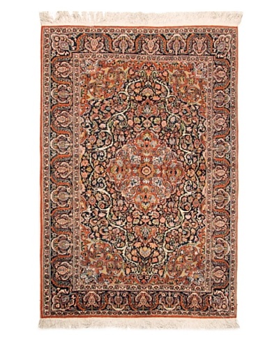 Roubini Fine Srinagar Silk Ground Rug, Multi, 6' 2 x 4' 2