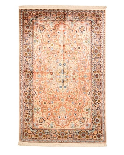 Roubini Srinagar Silk Fine Rug, Multi, 6' 5 x 4' 2