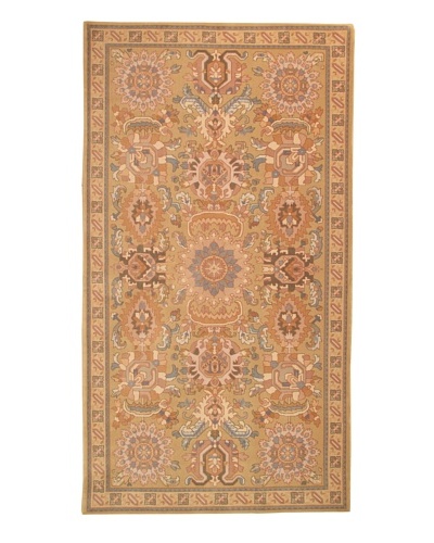 Roubini Modern Bouquet Hand Knotted Wool Rug, Multi, 5' 4 x 9' 10