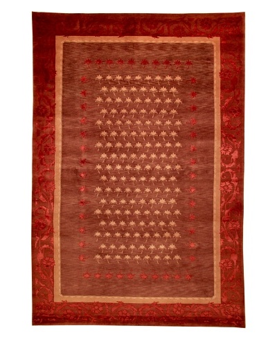 Roubini Tibetani Tibetan Super Fine Collection Rug, Red Multi, 6' x 9'