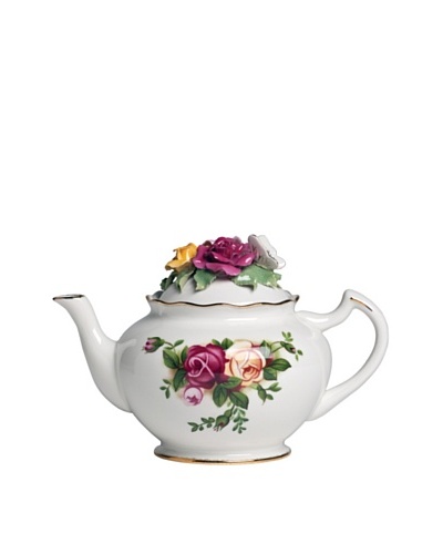 Royal Albert Old Country Roses Bouquet 42-Oz. Teapot