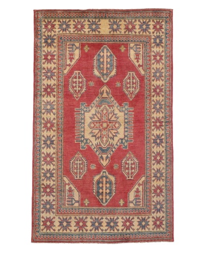 Rug Republic One Of A Kind Pakistani Kazak Rug, Red/Blue/Antique Ivory/Multi, 3' 6 x 5' 1As You See