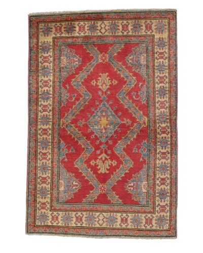 Rug Republic One Of A Kind Pakistani Kazak Rug, Red/Blue/Antique Ivory/Multi, 3' 1 x 5' 1As You See