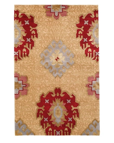 Rug Republic One Of A Kind Hand Knotted Wool & Silk Rug, Multi, 3' 9 x 5' 9As You See
