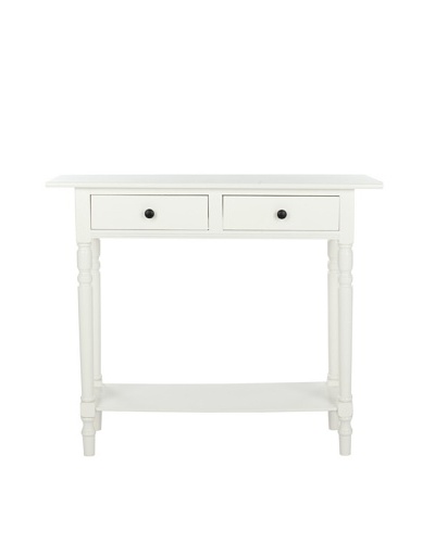 Safavieh Rosemary Console, Distressed Cream