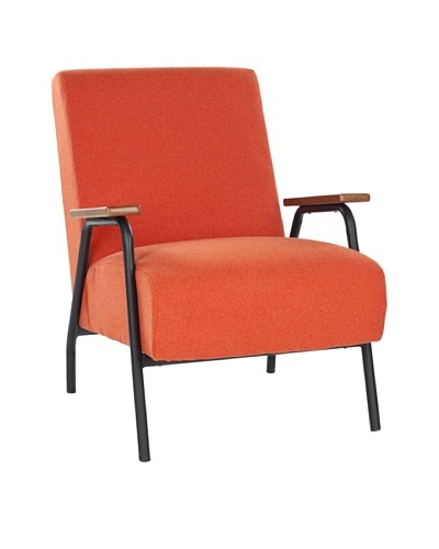 Safavieh Reuben Arm Chair, Orange