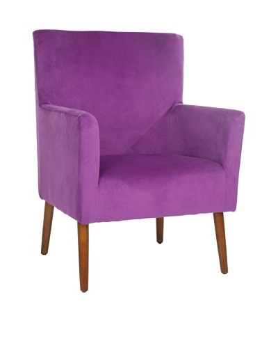 Safavieh Everett Arm Chair, Purple