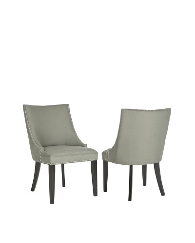 Safavieh Set of 2 Afton Side Chairs, Granite