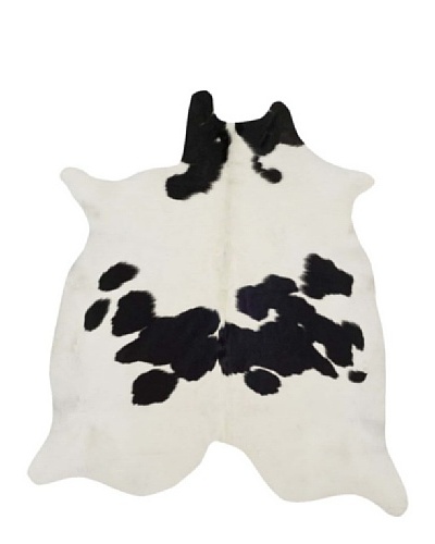 Safavieh Cow Hide, Black/White, 54 X 78