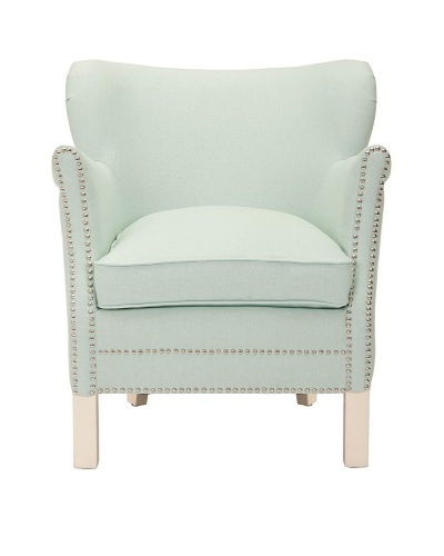 Safavieh Jenny Arm Chair, Egg Blue