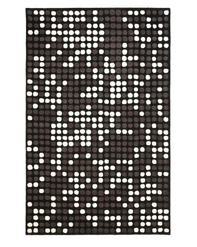 Safavieh Soho Collection Wool Rug [Black/White]
