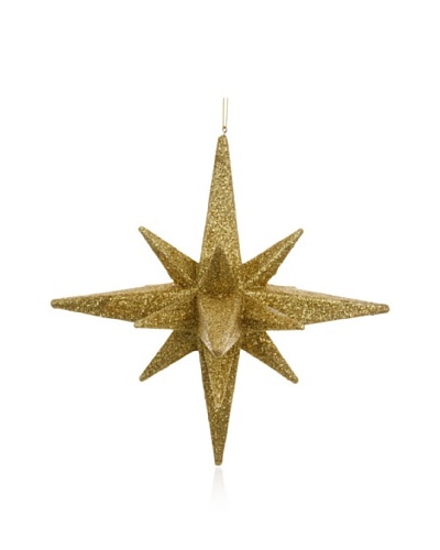 Sage & Co. Gold Mica Star Ornament