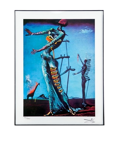 Salvador Dalí Burning Giraffe Framed Limited Edition