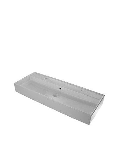 Scarabeo By Nameeks 8031R120/B Bathroom Sink, White