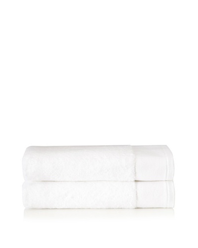 Schlossberg Set of 2 Interio Bath Towels, White