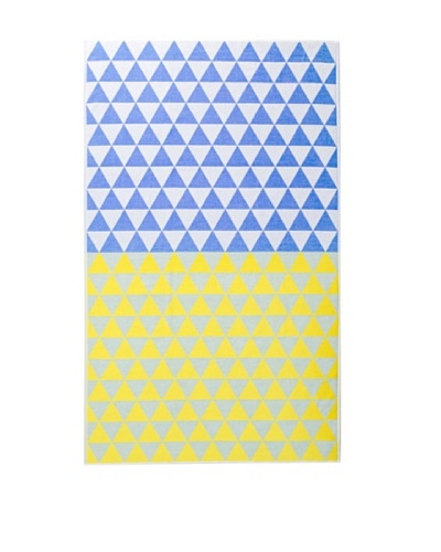 Schlossberg MARESOL Beach Towel, Yellow/Blue