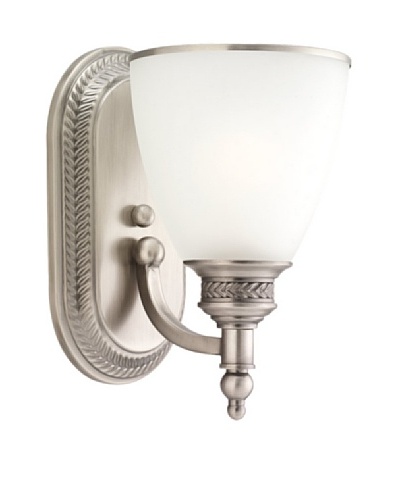 Sea Gull Lighting 1-Light Wall Sconce [Antique Brushed Nickel]