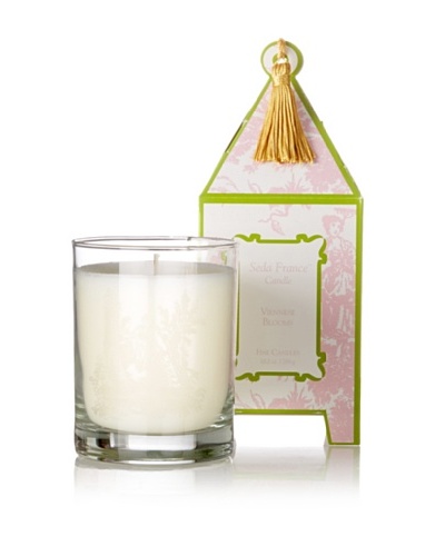 Seda France 10-Oz. Viennese Blooms Pagoda Candle