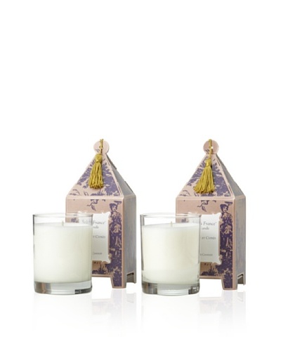 Seda France Set of 2 Figue et Cyprès Limited Edition Pagoda Candles