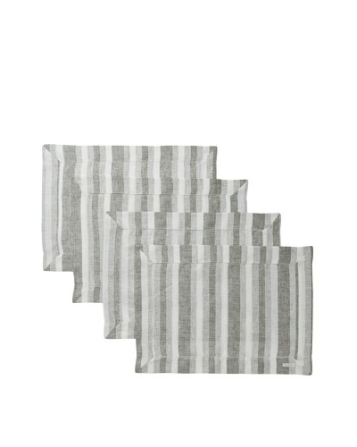 Sferra Set of 4 Ascot Placemats, Forest