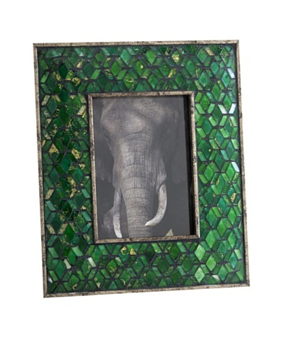 Shiraleah Slimane Emerald Mosaic 5 x 7 Picture Frame