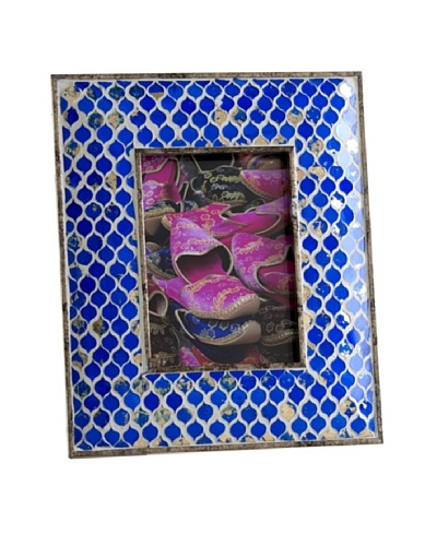 Shiraleah Aliya Cobalt Tile Mosaic 5 x 7 Picture Frame