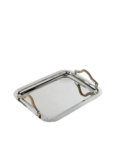 Sidney Marcus Marina Stainless Steel Tray, Polished