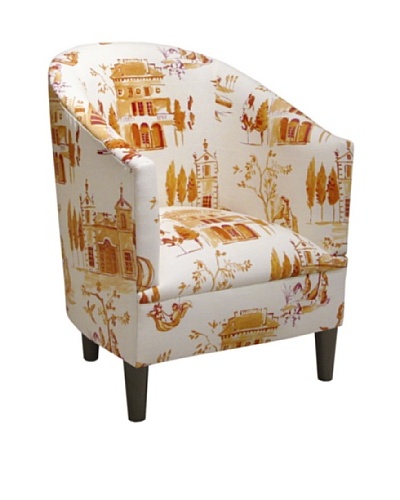 Skyline Tub Chair, Villa Tangerine