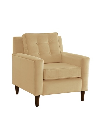 Skyline Furniture Armchair, Velvet Buckwheat