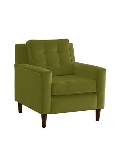 Skyline Furniture Armchair, Velvet Applegreen