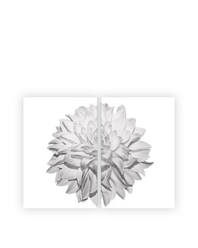 Art Addiction White Flower, Diptych