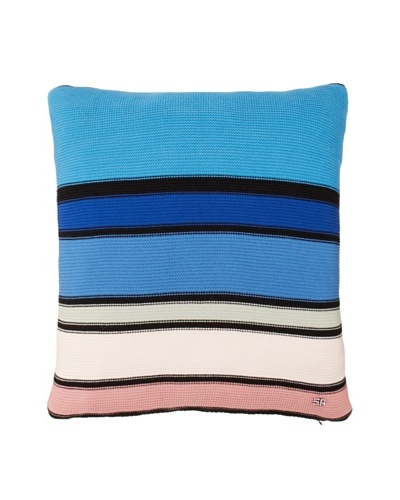 Sonia Rykiel Jacob Decorative Pillow, Bleu, 18 x 18