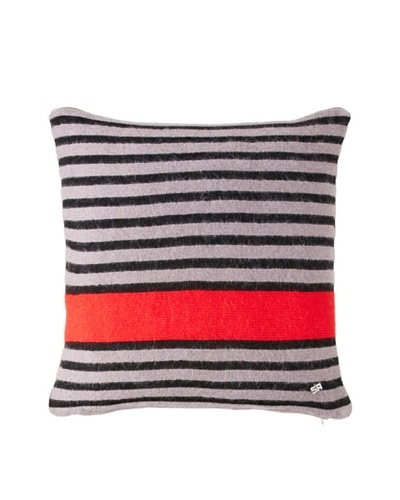 Sonia Rykiel Maison Bouquet Rouge Knitted Wool & Mohair Pillow, Scarlet