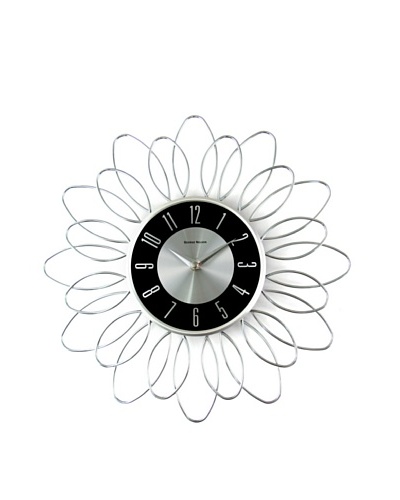 George Nelson Loop Clock, Silver