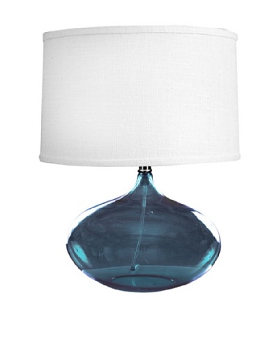 State Street Lighting Abby Table Lamp, Blue