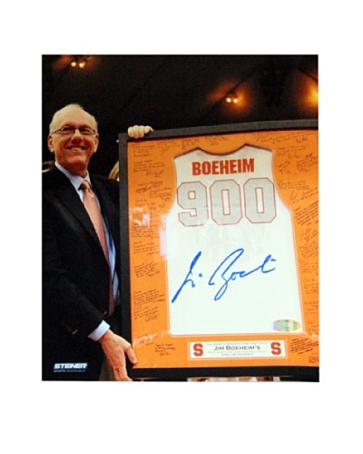 Steiner Sports Memorabilia Jim Boeheim Syracuse 900 Win Jersey Signed Photo