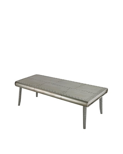 Sterling Sherborn Coffee Table, Aluminum