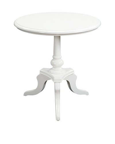 Sterling Home White Chapel Table