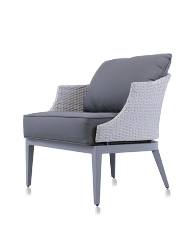 Steve & James Dorothy Lounge Chair, Light/Dark Grey