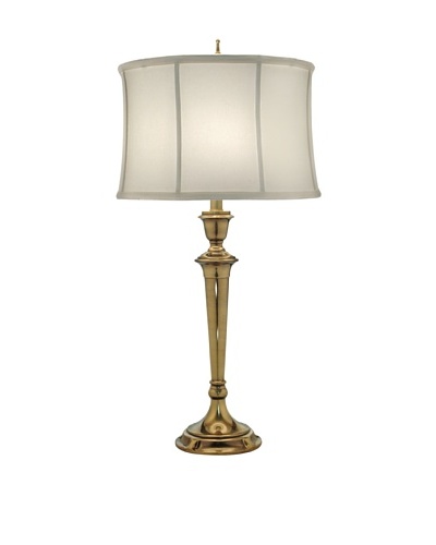 Stiffel Lighting Burnished Brass Fluted Table LampAs You See