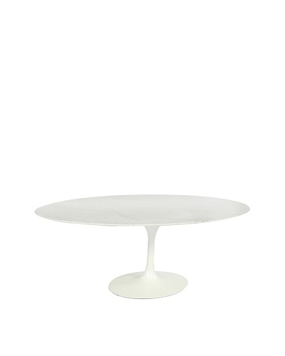 Stilnovo Marble Tulip Dining Table, White
