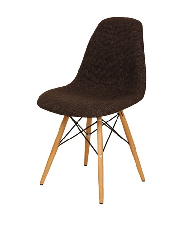 Stilnovo Ansgar Side Chair, Chocolate/Wood