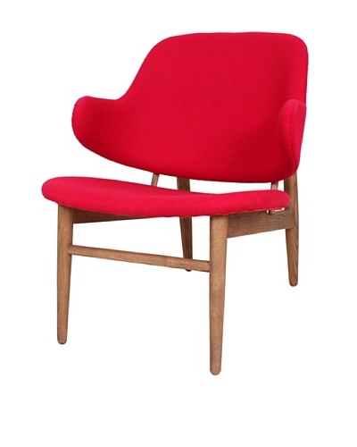 Stilnovo The Cosgrove Lounge Chair, Red