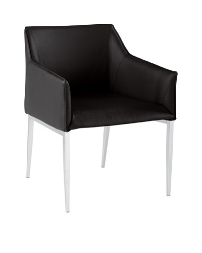 Sunpan Waldorf Armchair, Black
