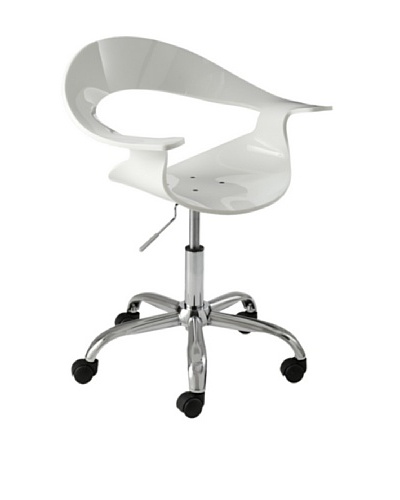 Sunpan Atelier Office Chair, White