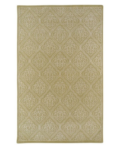 Surya Candice Olson Modern Classics Rug, Pale Green/Ivory, 2' 6 x 8'