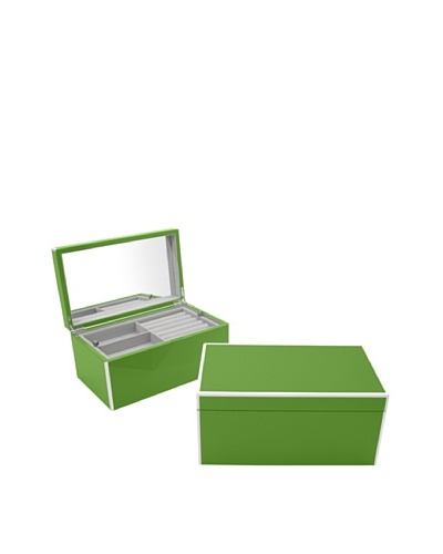 Swing Design Elle Lacquer Jewelry Box [Green]