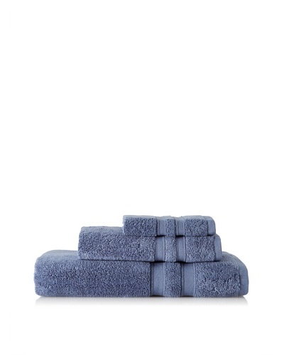 Terrisol Microcotton Suite Platinum 3-Piece Towel Set, Blue Dusk